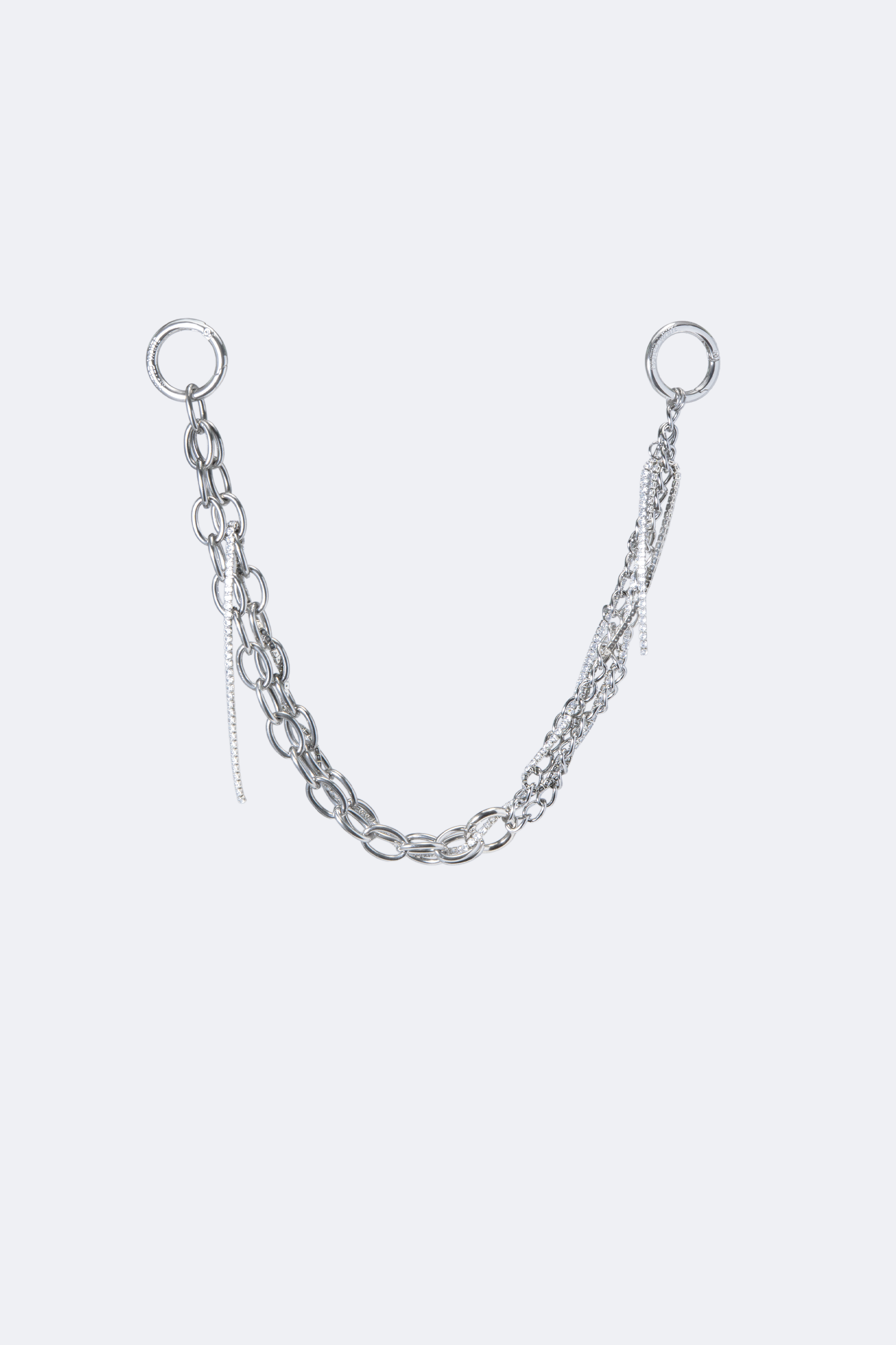 Multi-way Mixed Chain & Glimmer Bow Charm Set